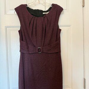 Trina Turk Size 8 purple heather dress